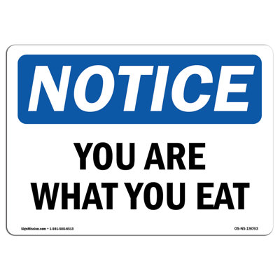 «You Are What You Eat»
