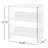 Allegonda Bookcase with Glass Frame-1566405192