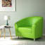 Pyrmont Faux Leather Barrel Chair-27962299