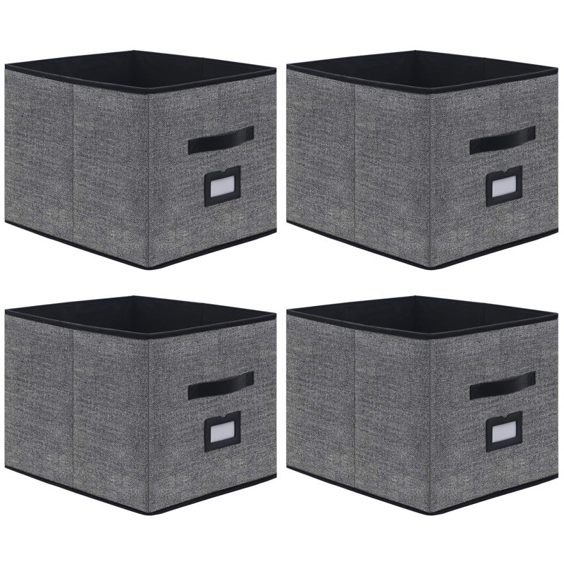Ebern Designs Fabric Decorative Bin