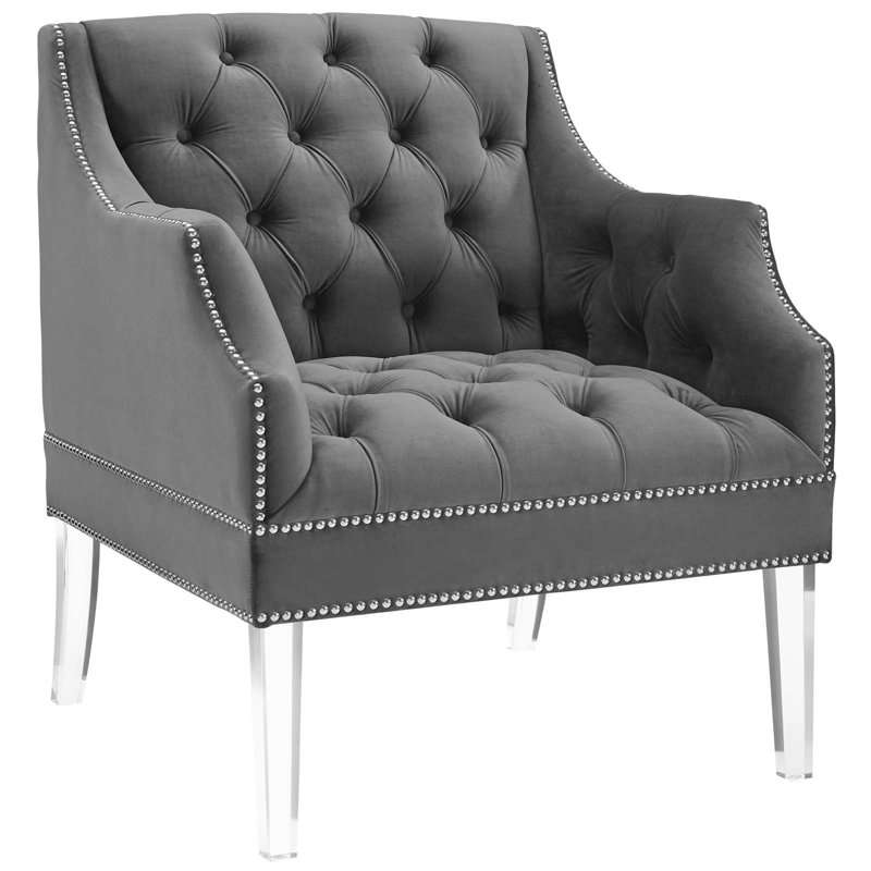 Ensemble de 2 fauteuils Proverbial Performance, gris