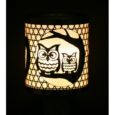Owls Machine Crafted Night Light