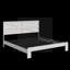 Structure de lit plateforme grand Mildly Industrial sans sommier tapissier-129462786