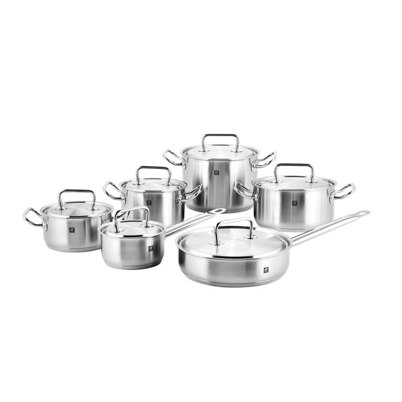 Batterie de cuisine 12 pièces en acier inoxydable 18/10 TWIN Classic