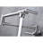 Brushed Nickel Pot Filler Faucet Wall Mount - Folding Style, 360 Rotatable, Brass, Double Handles For Seamless Water Flow Control, Corrosion Surface Appearance Kitchen In Spin, Space, Smooth Release,-1907487820