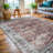 Koressa Chenille Washable Oriental Indoor Rug-1419376786