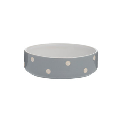 Polka Dot Dog Bowls