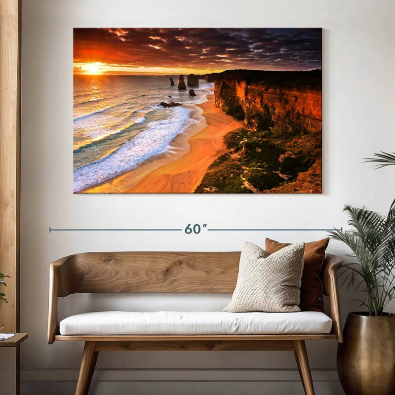 Gillard Twelve Apostles Cliffs, 34" H x 51" W
