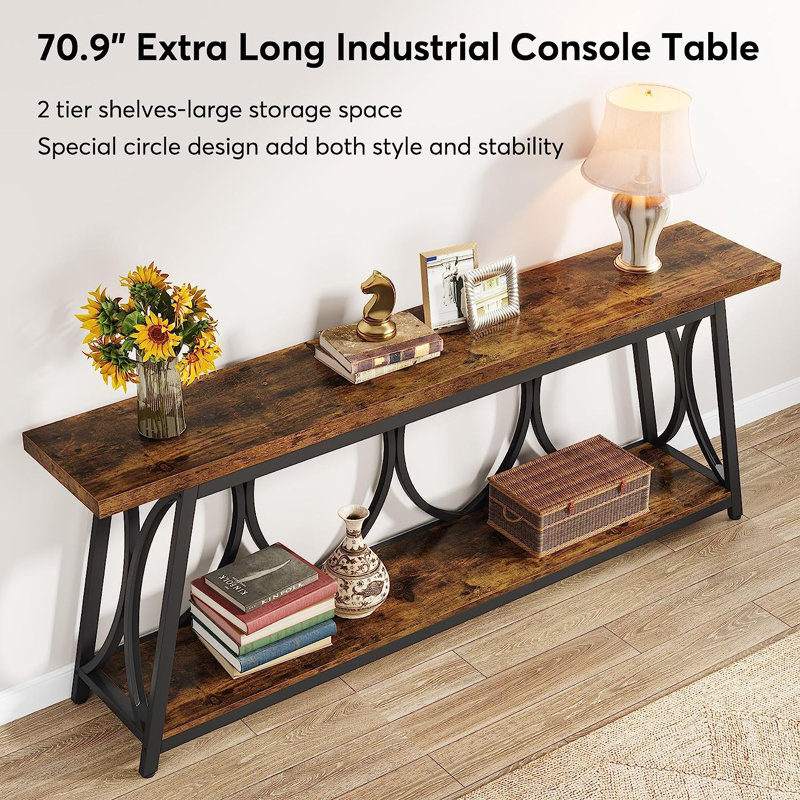 Console Pierz, Brun / Noir