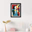 «Colorful Abstract Couple» par Joss & Main - impression d'art graphique-68913061-68913060