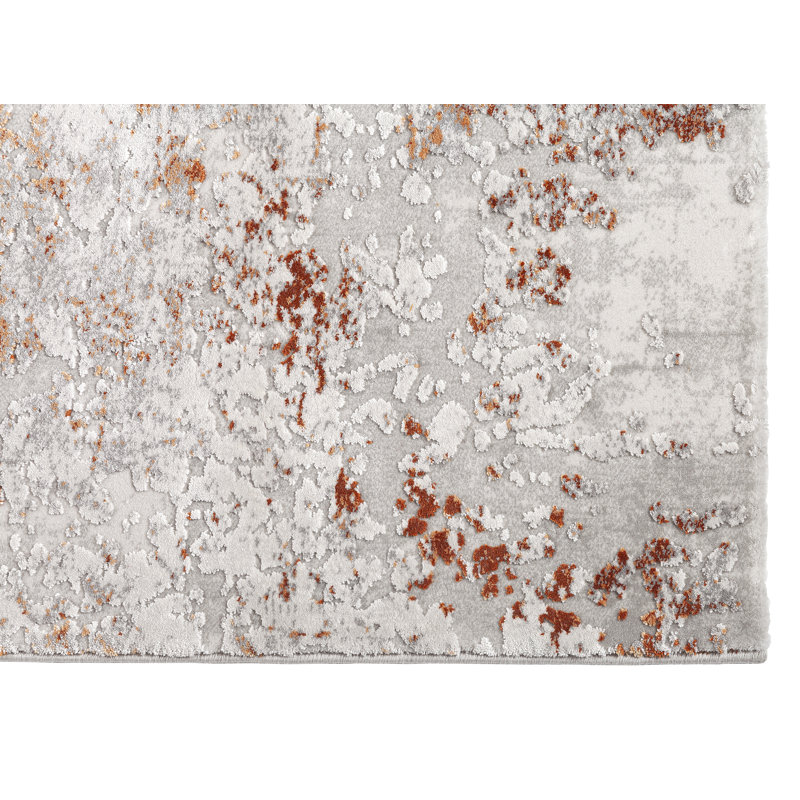 Swanage Abstract Hand Woven Area Rug, Rectangle 160 x 230cm