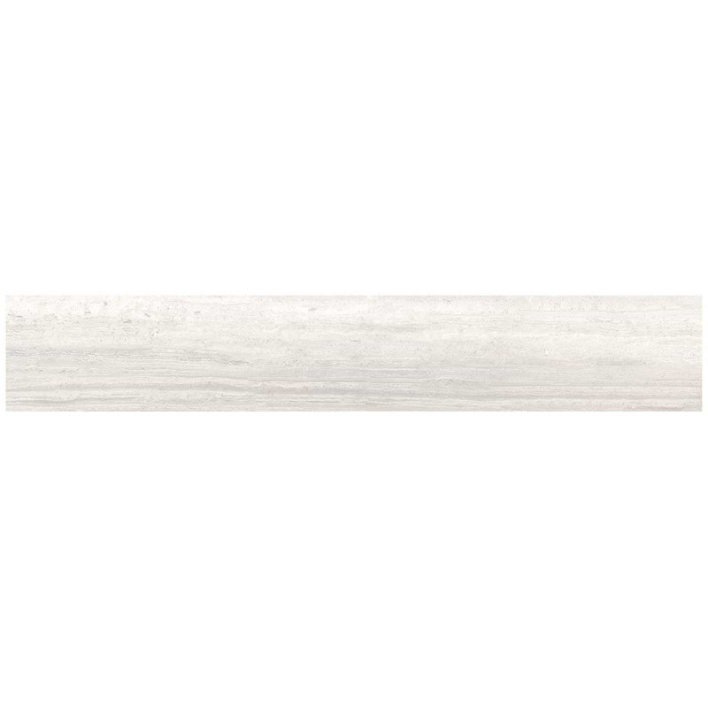 Nashville 3X24 Matte Porcelain Bullnose, White