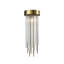 1-Light 6" Round Convertible Flush Crystal Mini-Pendant Light-1540115705