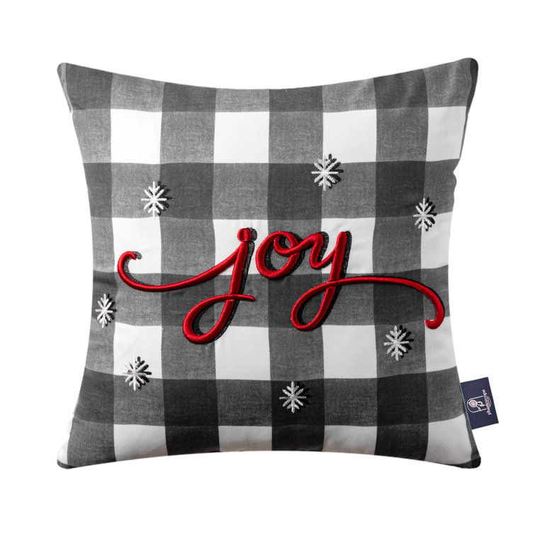 The Holiday Aisle® Dettle Plaid Polyester Pillow Cover & Reviews