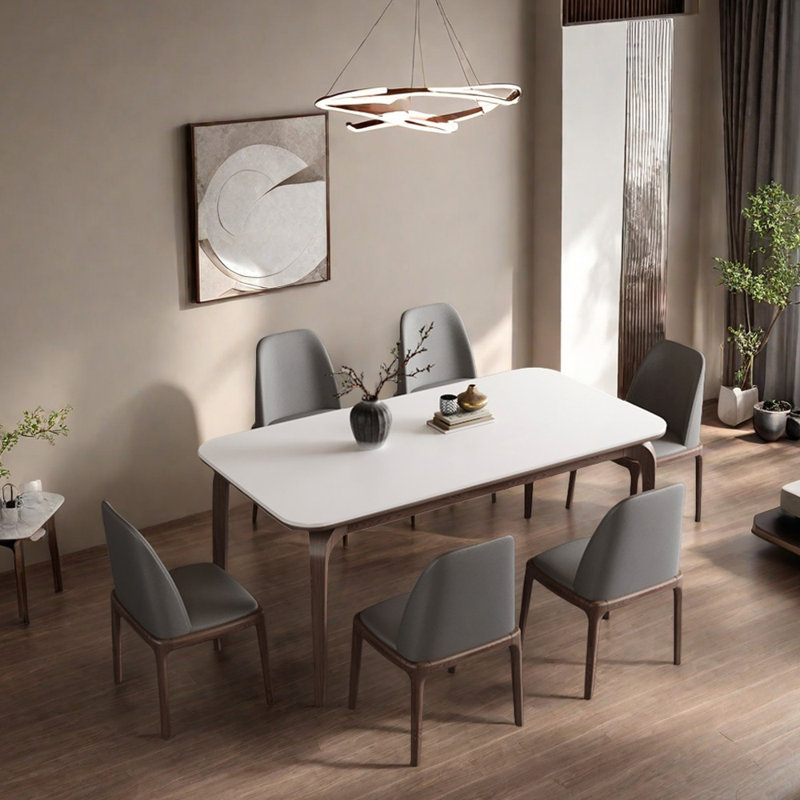 Ensemble de table de salle à manger Modern, H 29,52 po x L 62,99 po x l 35,43 po