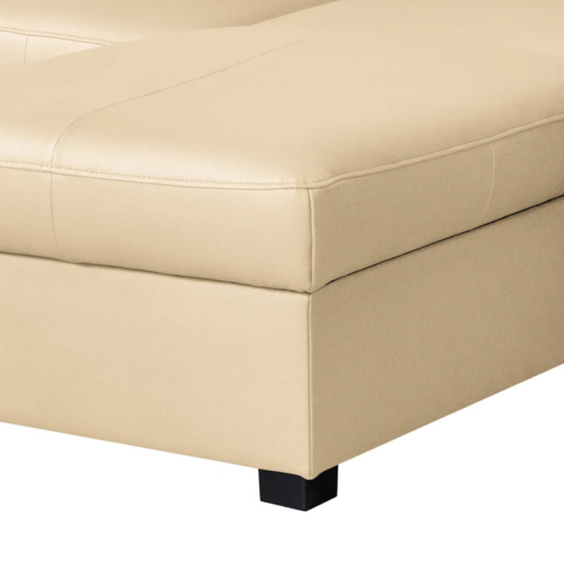 Fridulf Corner Sofa Bed, Right Hand Facing, Beige