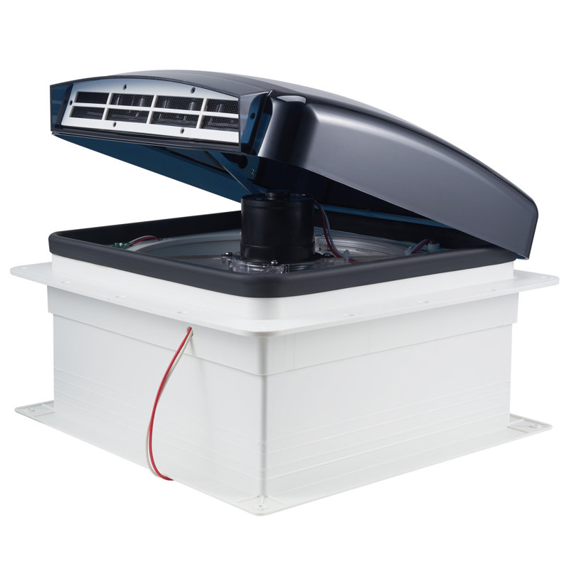 Ventilateur de toit pour véhicule récréatif RV avec couvercle de pluie