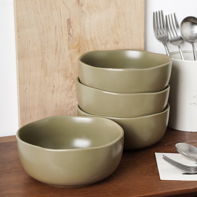 Stone Lain Tom 4-Piece Bowl Set Stoneware
