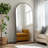  Arched Full-Length Floor Mirror with Aluminum Alloy Frame, Shatter-Resistant Glass, Freestanding or Wall Mounted-1114336374-1100557274