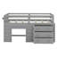 Lit mezzanine avec tiroirs et tablette-959837915