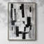 ABSTRACT Series XXX, reproduction encadrée - bois massif-382048529