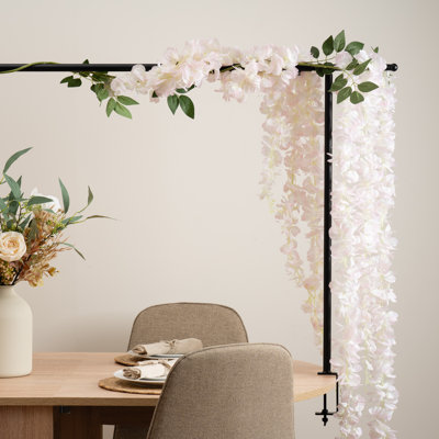 155cm Wisteria Drop Garland Pack 2