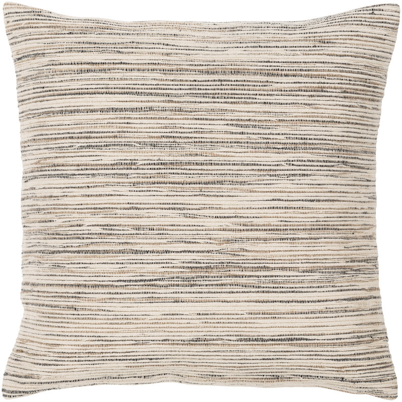 Zuma Cotton Reversible Throw Pillow, Down, Camel