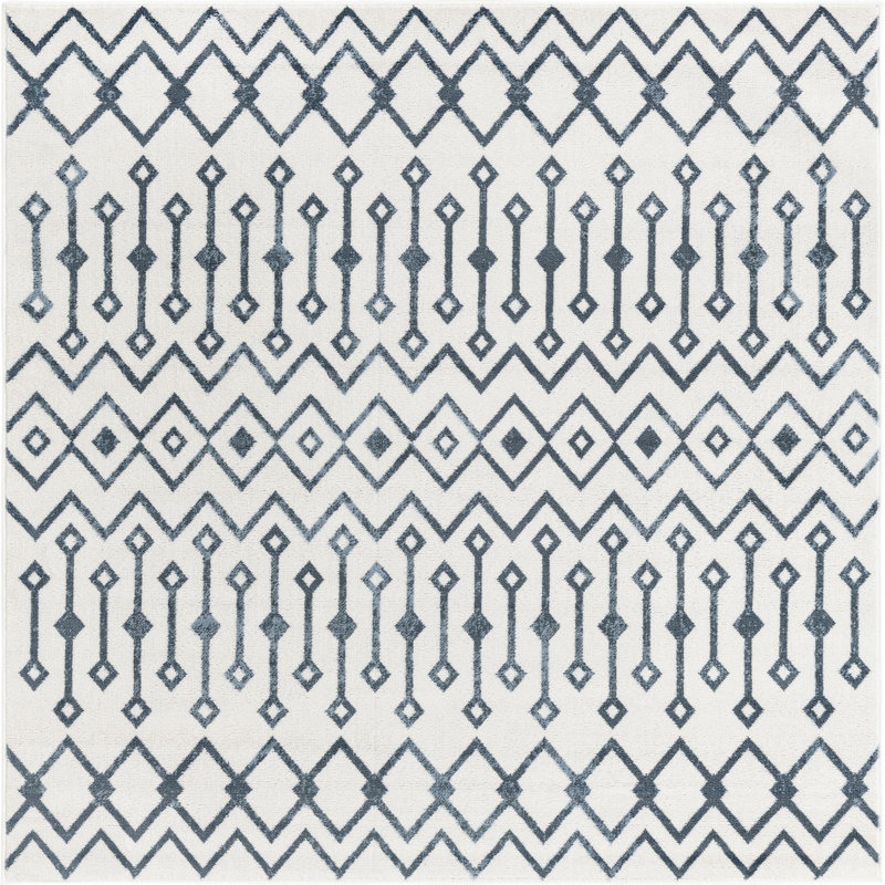 Moroccan Indoor Rug, Square 6'