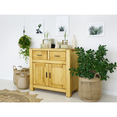 Mccree 90cm Solid Wood Sideboard