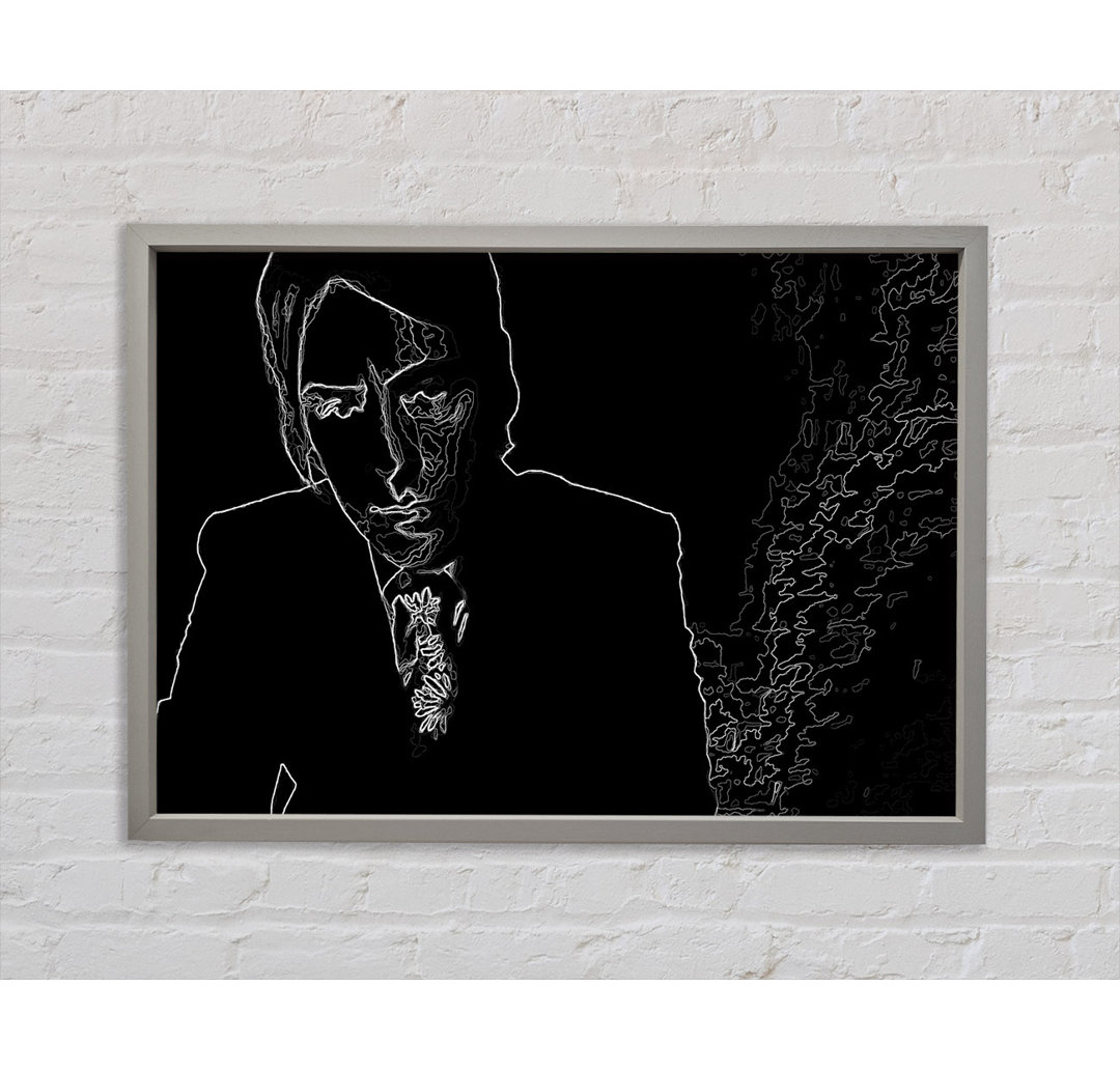 Paul Weller Changing Man - Einzelner Bilderrahmen Kunstdrucke auf Leinwand