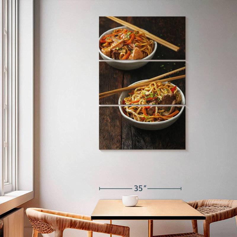 Yarlin Chow Mein Bowls, 65" H x 42" W