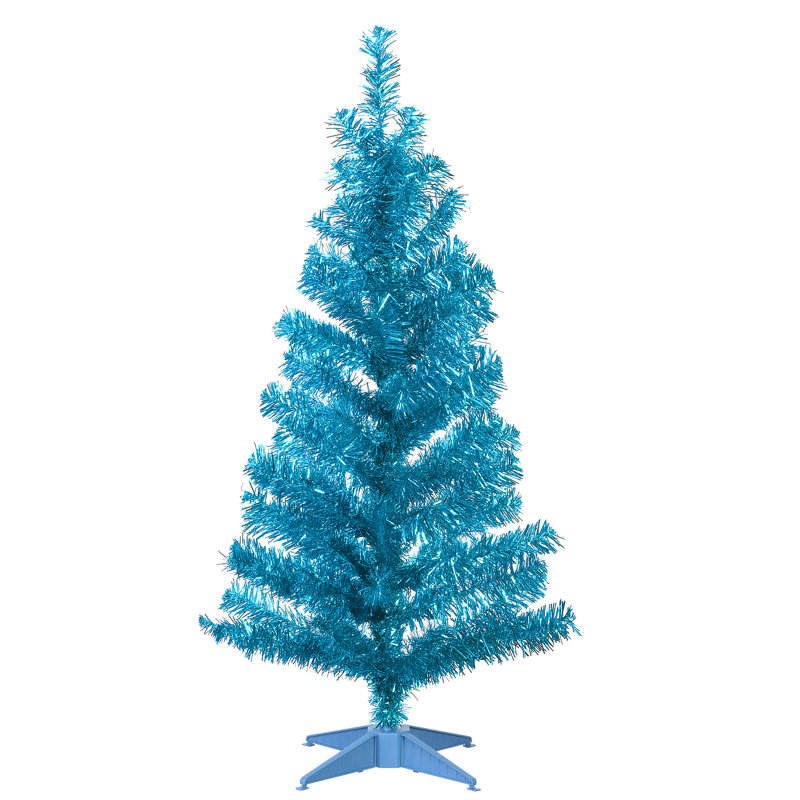 Arbre à guirlande turquoise The Holiday Aisle®, 3 pi