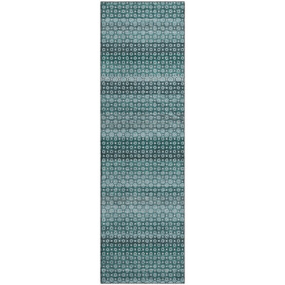 Premium Machine Washable Elize AMF1419 Stripes Rug