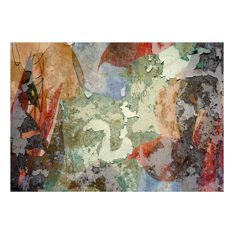 Murale pelez et collez - Zendra, L 82,7 po x l 115,7 po