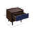 Duane 20" W Mid-Century Modern Nightstand with Full Extension Drawer and Shelf in Navy Blue-91028843