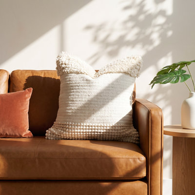 80% Cotton & 20% Wool Pillow Cover