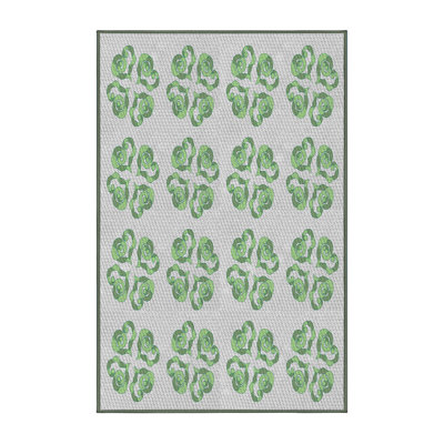 Tapis vert / gris North Andover