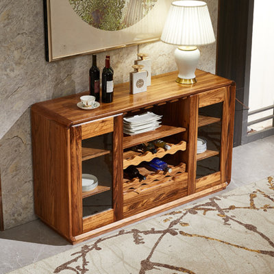 Multi-Functional Solid Wood Sideboard