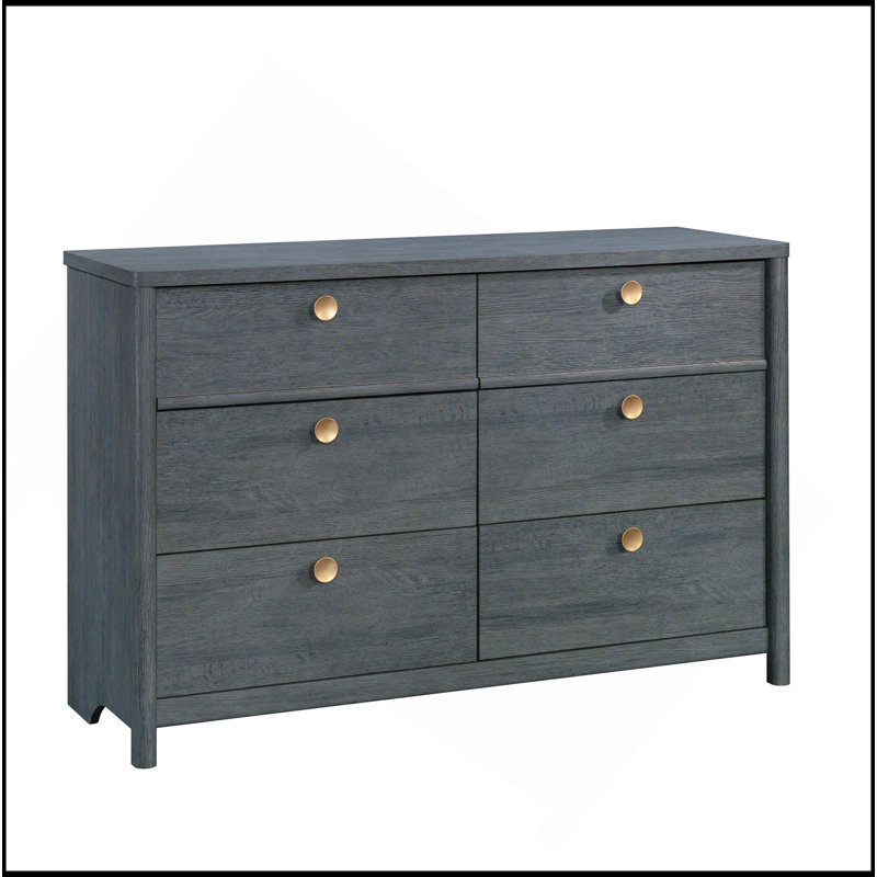 Commode, finition bleue