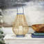 Porte-lanterne de table en bambou 16 po Ramillies