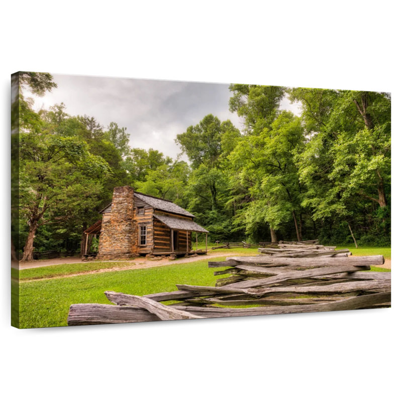 Alvord John Oliver Cabin, 30" H x 45" W