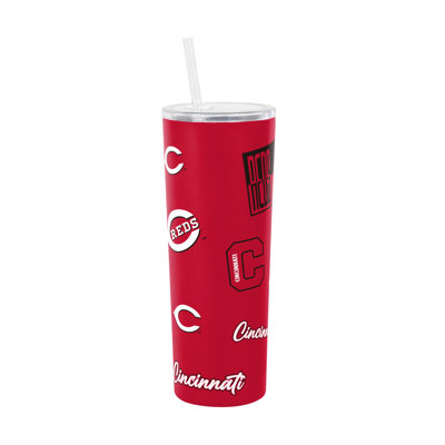 Cincinnati Reds 30oz Dreamweave SS Straw Tumbler