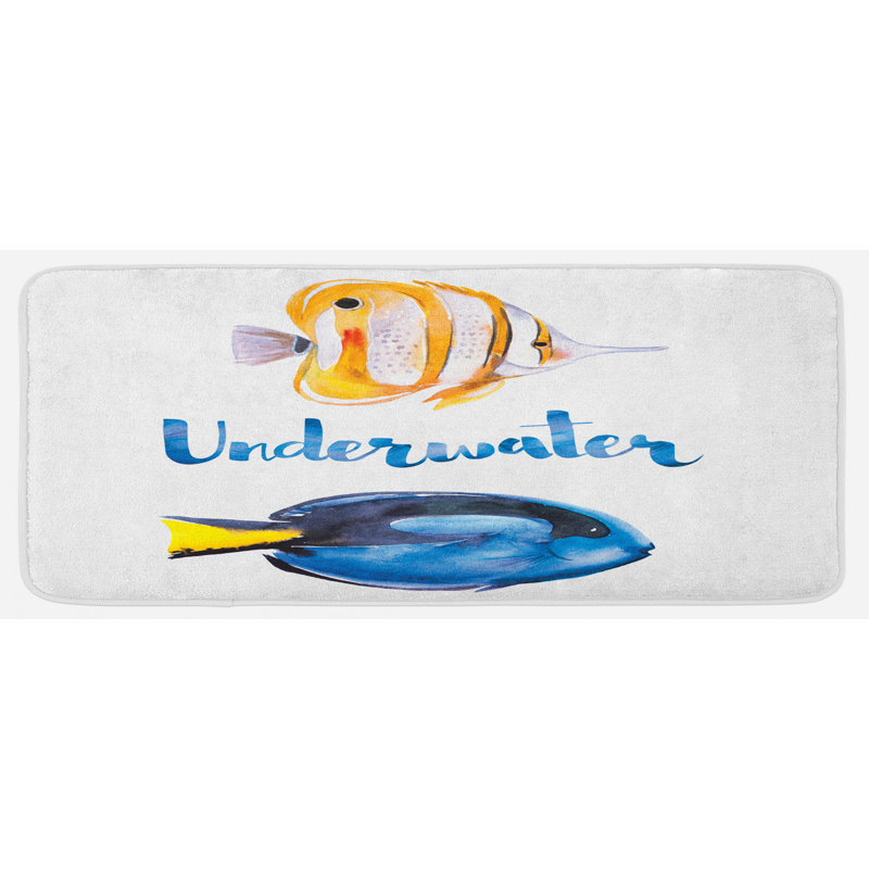 Tapis de cuisine aquarelle