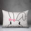  Coussin mignon avec un lapin mignon