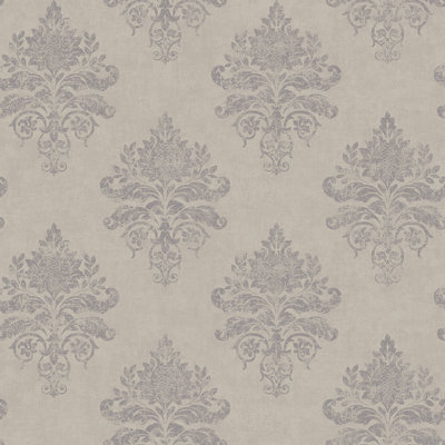 Palazzo 2 Collection Medallion Damask Wallpaper Roll