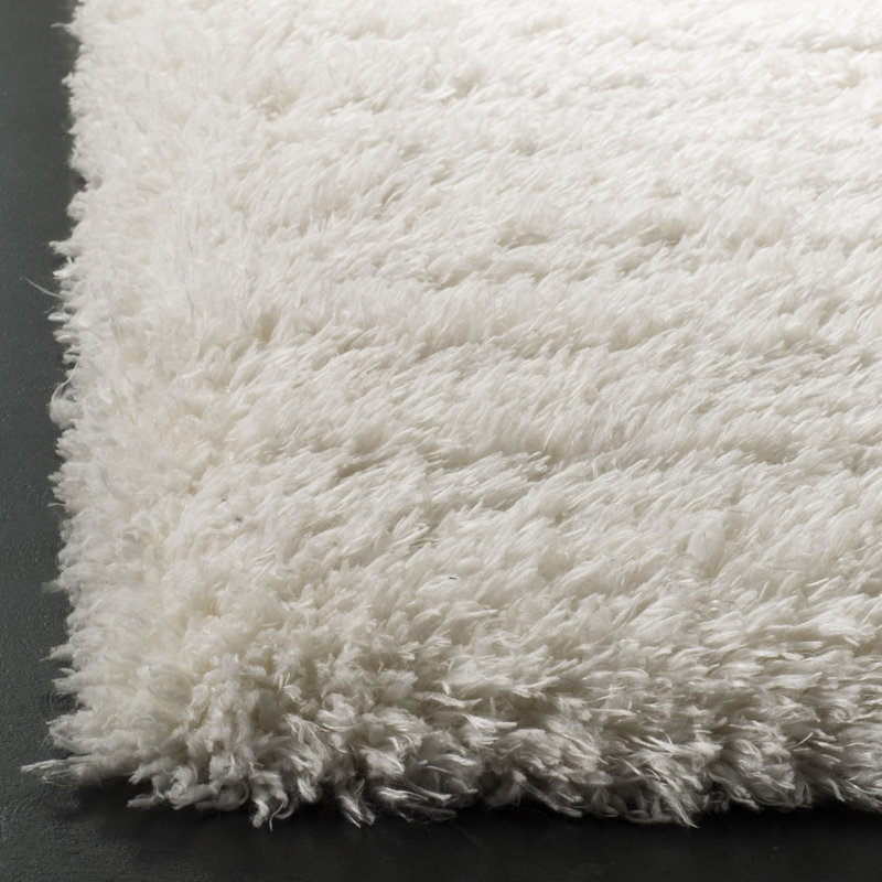 Barto Shag 900 Performance Solid Color Rug, Round 5'3"