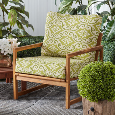 Outdoor 2-Piece Deep Seat Cushion Set