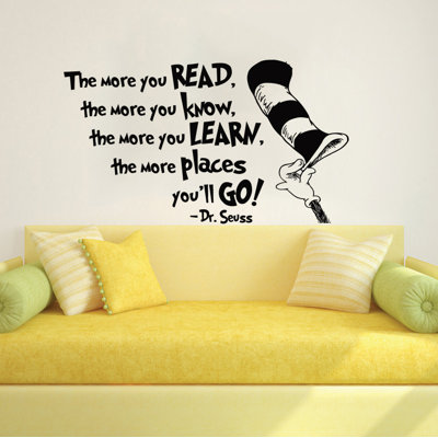 Text & Numbers Non-Wall Damaging Wall Decal