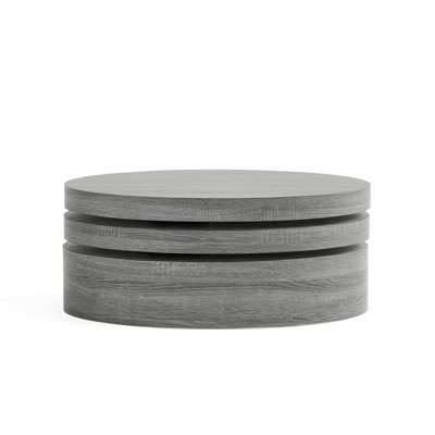 Table basse rotative Modernesque - Noir mat