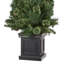 Arbre de Noël pré-éclairé pin vert avec lumières cachemire-349463047
